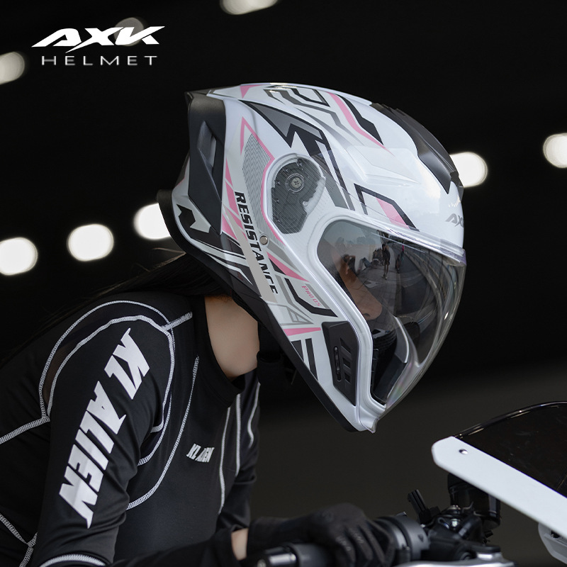 خوذة دراجة نارية معتمدة من وزا - مراجعة Full Face Motorcycle Helmet With Bluetooth وسعره
