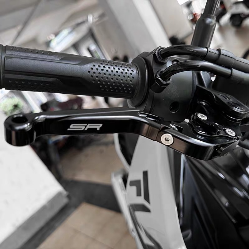 لـ CFMOTO 675SR 675 SR-R 675SS - مراجعة Cnc Aluminum Adjustable Brake Clutch Levers وسعره