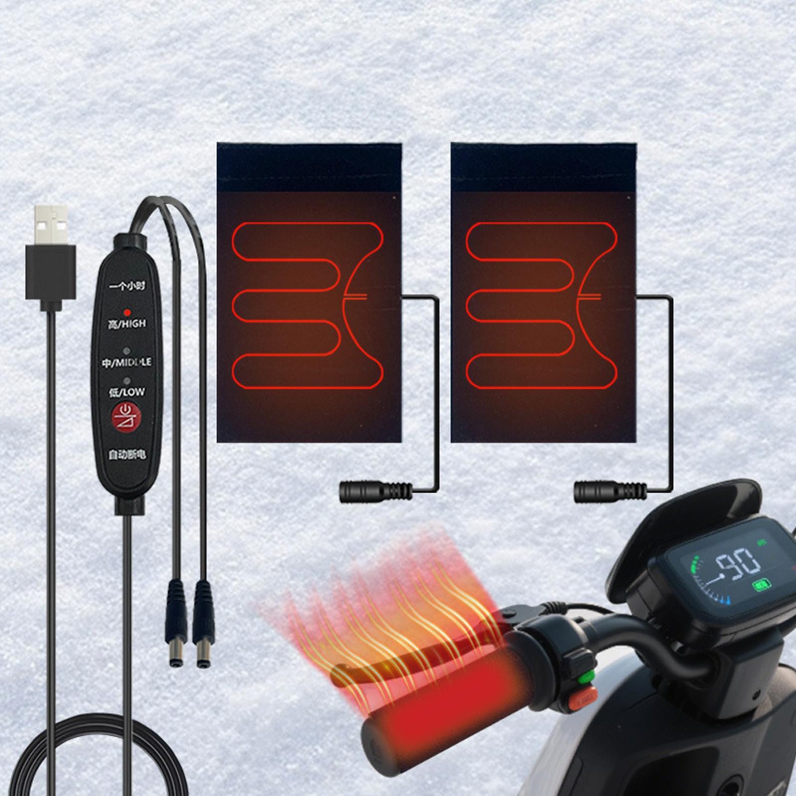 مقبض مقود الدراجة سخان 5 فولت  - مراجعة Riding Gear وسعره