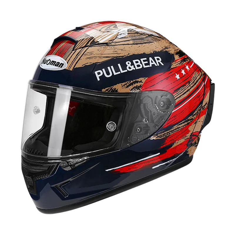 خوذة جديدة عالية الجودة للطرق  - مراجعة Full Face Motorcycle Helmet With Bluetooth وسعره