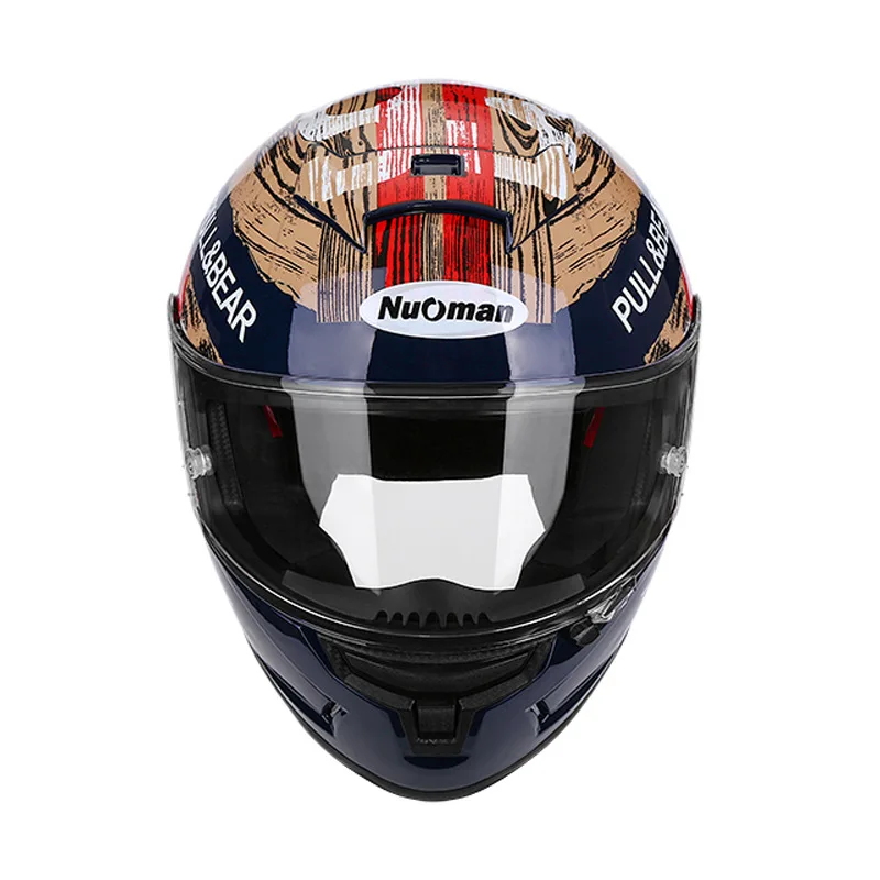 خوذة جديدة عالية الجودة للطرق  - مراجعة Full Face Motorcycle Helmet With Bluetooth وسعره